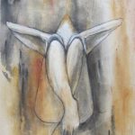 Sharon Fitch kelowna artist female nude art Livessence mixed media