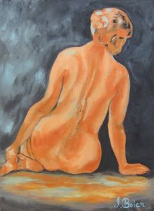 Joan Bolen kelowna artist female nude art Livessence