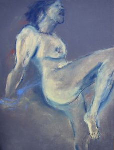 Jean Langergraber kelowna artist female nude art Livessence mixed media