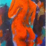 Julia Trops kelowna artist female nude acrylic painting